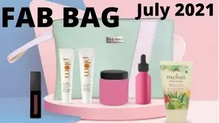 FAB BAG July2021/What&rsquo;s In July FAB BAG/July FAB BAG Sneak Peek/July 2021 FAB BAG|Catchy Fusion