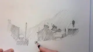 rainy day sketch
