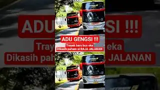 paling ditunggu di jalur selatan ‼️ bus eka trayek terbaru balapan sama bus sugeng rahayu