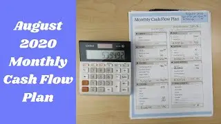 Budget with Me| August 2020-DR Monthly Cash Flow Plan| Debt: $57,079.58