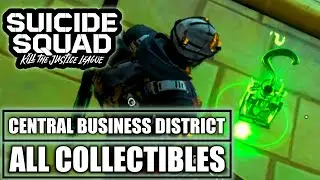 Suicide Squad Kill the Justice League - Central Business District All Collectibles - Riddle Riddles