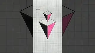 3D Drawing | Create Amazing 3D Art with Simple Steps!&nbsp;#shorts #drawing #art