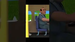 Wheels on the Bus 🚍 | MimiMelon Nursery Rhymes | Fun Kids Songs for Toddlers