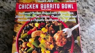 Trader Joe's Chicken Burrito Bowl Review #traderjoes #chickenbowl