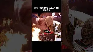 WWE 2K25 Dangerous Weapon Mods!