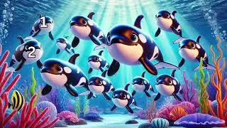 Counting Song for Kids 1&ndash;20 🐠 | Learn Numbers with Fun Ocean Animals