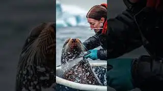 Cleaning barnacles off a heartwarming