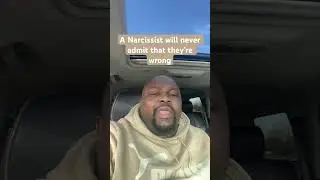 A narcissist will never admit they&rsquo;re wrong￼