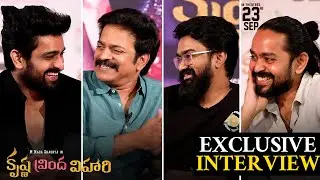 Krishna Vrindha Vihari  Team Interview | NagaShaurya | AnishRKrishna | Brahmaji | Rahul Ramakrishna