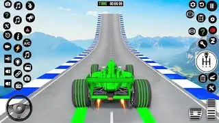 Formula Mega Ramp Car Racing 3D - New GT Impossible Car Stunts Simulator 2025 Android Gameplay