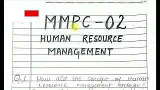 MMPC 002 HANDWRITING SOLVED ASSIGNMENT 2022-2023 In English Medium @ignou