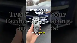 ЛЕГКИЙ ПРИРОСТ НА 50 Л.С.! Преобразите свой Ecoboost Mustang за считанные минуты! #mustang #ecobo...