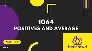 1064. Positives and Average | Beecrowd Problem Solving Bangla Tutorials | Competitive Programming
