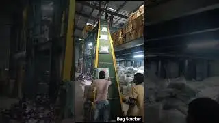 Bag Stacker Loader Combo #sng #machine #lifeisbutadream #welding #agro #conveyor #farming #cricket