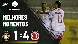 ATROPELO! AMÉRICA-RN GOLEIA O GLOBO NO CAMPEONATO POTIGUAR