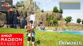 RX 6650 XT - Palworld - 1440P ,1080P -