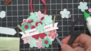 Petite Petals Punch: Mini Wreath Project