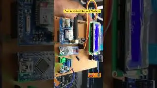 Arduino Car Crash Detection System | Arduino Car Safety System | Arduino Vehicle Security System DIY