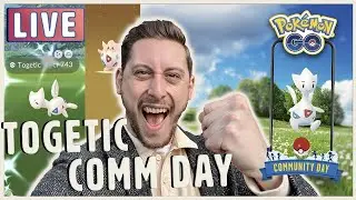SHINY *Togetic Community Day* LIVE In Pokemon GO
