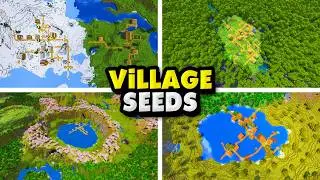 ТОП-30 ЛУЧШИХ СИДОВ ДЕРЕВЕНЬ для Minecraft 1.21.8!