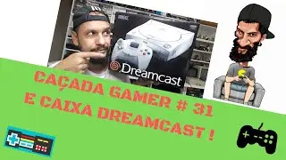 CA&Ccedil;ADA GAMER #31 E CAIXA REPRO DREAMCAST DA RSW/S