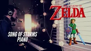 SONG OF STORMS: The Legend of Zelda - Ocarina of Time | MajorLink [Live Piano Improvisation]