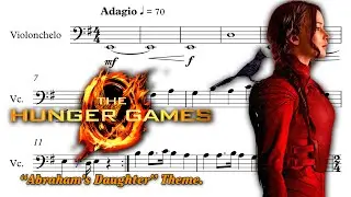 The Hunger Games Abraham's Daughter Cello Sheet Music