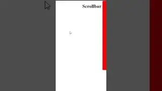 How to make Custom Scrollbar HTML | CSS 