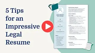 5 Tips for an Impressive Legal Resume
