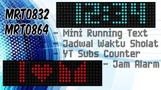 Cara Setting JWS, Running Text, YT Subscriber, Versi terbaru ada Logo Grup Band Korea dan Info Kurs