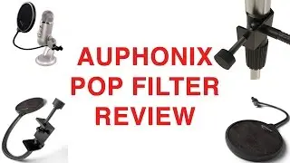 Auphonix Pop Filter Unboxing and Demo