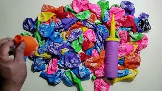 Endless Rainbow Balloon Inflating | Calm Visuals #balloon #oddlysatisfying #poppballons