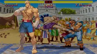 Sagat vs All Super Street Fighter 2 : Competitive Gameplay