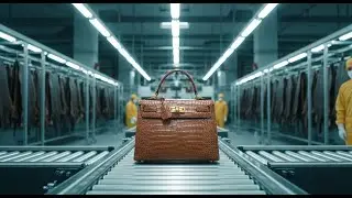 Inside the Crocodile Leather Factory &ndash; (Full Process) From Farm to Luxury Bags