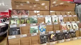 Tiny Vinyl Records - 4 Inches in Diameter - @ TARGET - $14.99! - (No Talking - Just Physical Media)