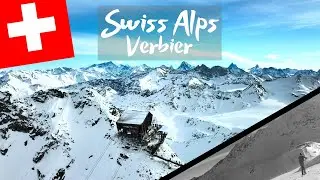 Skiing in the Swiss Alps | Verbier - Mont Fort | Alpine Skiing (HD)