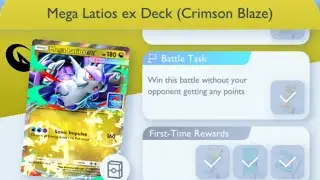 Pok&eacute;mon TCG Pocket - Mega Latios ex Deck (Crimson Blaze) [Advanced] | Flawless Victory Mission