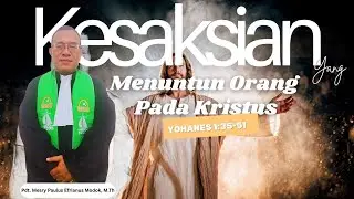 IBADAH UTAMA II | MINGGU PERTAMA EPIFANI | MINGGU, 11 JANUARI 2026