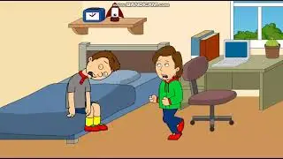 Boris comforts Classic Caillou from his punishment day