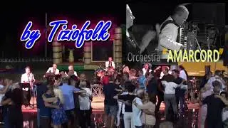 CUMPARSITA tango eseguito da OSCAR PALMIERI dell'orchestra AMARCORD  primo piano ballo