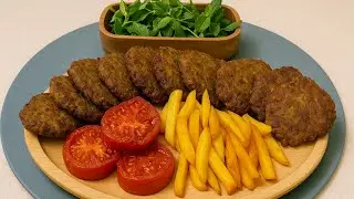 Persian Beef Cutlets without Eggs &ndash; Crispy Kotlet (No Egg Recipe!)