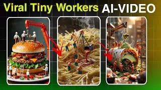 How to Make Mini Workers AI Videos | Ai Mini Workers videos | miniature workers