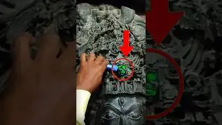 How is it possible?🤯😱 #hoysaleswara #temple #india #skull #demon #technology #ancient #statue #facts