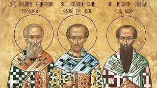 🔴 LIVE 4K: Sfânta Liturghie - Sf. Trei Ierarhi Vasile cel Mare; Grigorie Teologul; Ioan Gură de Aur