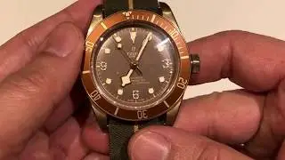 Разработка бронзовой патины Tudor Black Bay