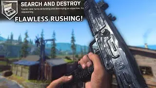 Flawless Uzi Rushing! Modern Warfare Search and Destroy