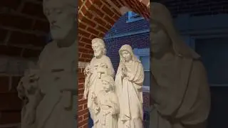 Raining at Sacred Heart Church Cloister #rain #flooding #rainsounds #bostonlatinmass #catholicism