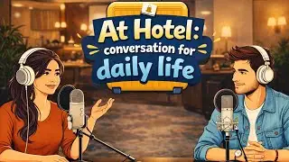 At hotel : conversation for daily life | English Listening Podcast 