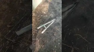 Cut the glass A shape #glasspainting #glassdesign #glassA #glassprinting