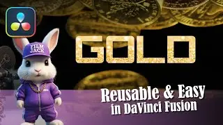 Make Stunning Gold Textures in DaVinci Resolve | Easy Tutorial